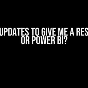 If Field Updates to Give Me a Result: SQL or POWER BI?